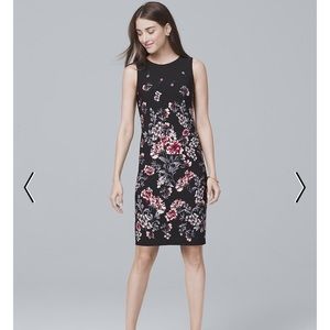 White House Black Market Floral Reversible Dress